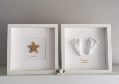 Sternenkind und Fußabdrücke